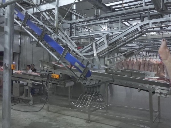 卸肉機 管軌